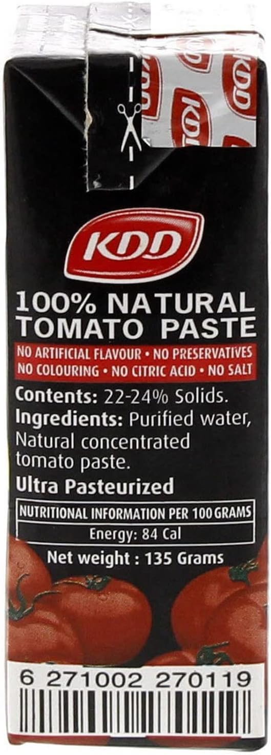KDD Tomato Paste 135g x 8 Pieces