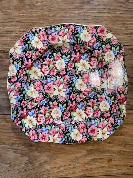 ジノリ　アンティコ　アンティークローズ　ミニオーバルトレイ×5 ジノリ アンティコ アンティークローズ ミニオーバルトレイ×5 ジノリ