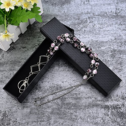 Luxianda Different Shapes Badge Lanyards Id Necklaces Id Badge Holder Stainless Steel Chain #TOP3