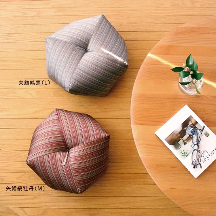 Amazon.co.jp: 西陣織おじゃみ座布団 Mサイズ 洛中高岡屋 日本製 三枡