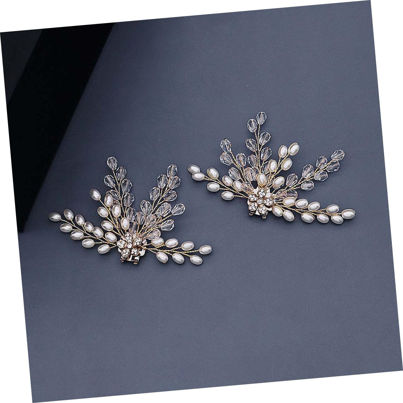 SOIMISS 3paia Eleganti Fibbia Per Scarpe Con Perle Decorativa Fibbia Rimovibile Per Scarpe Sposa Accessorio Di Stile Per Cerimonie e Eventi