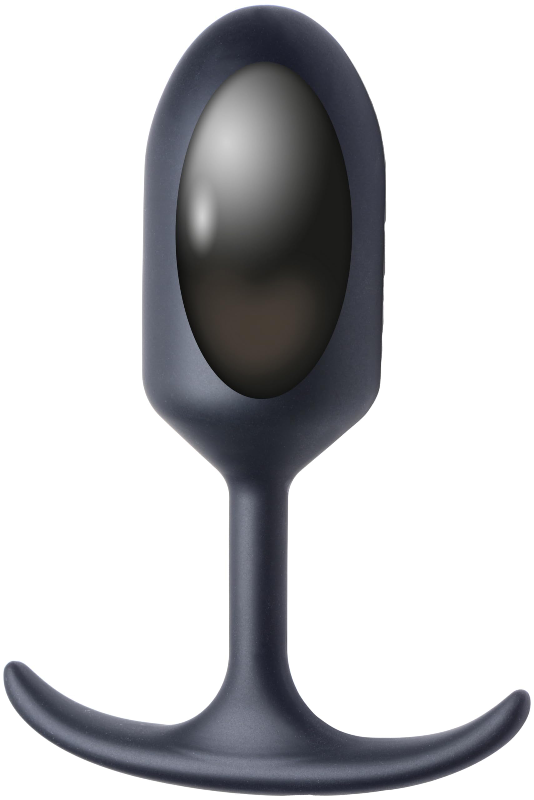 hard plug anal Thick Silver Anal Plug with Purple Stone - Purple Gem Butt Plug main image 0