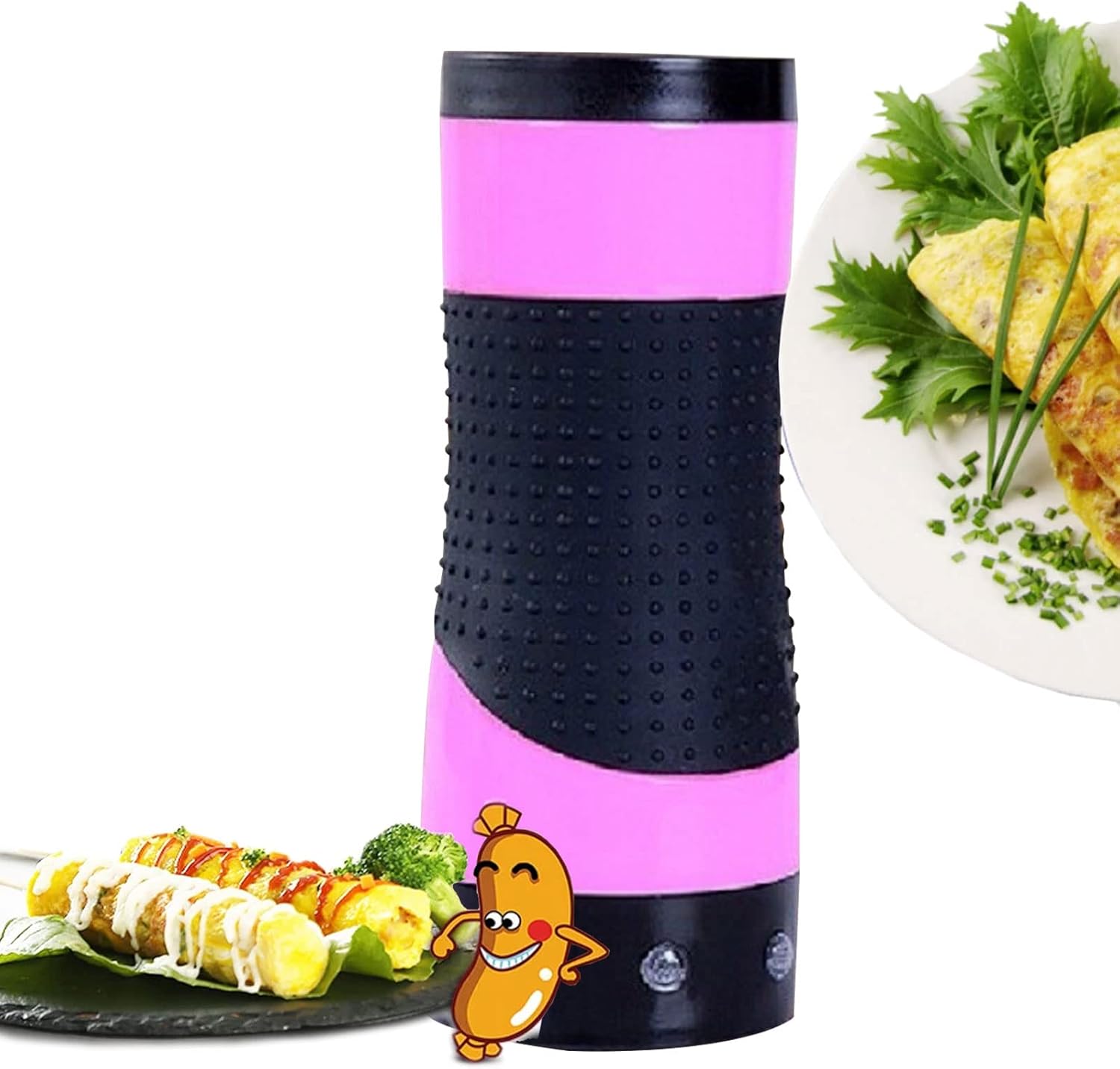Amazon.com: Egg Hot Dog Maker Electric Egg Roll Maker Automatic Egg ...