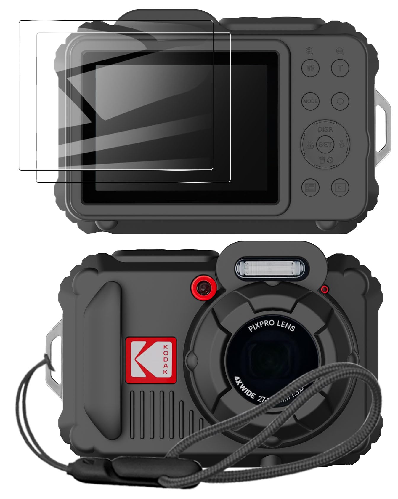 Amazon | for KODAK PIXPRO WPZ2 ケース シリコーン 保護カバー KODAK