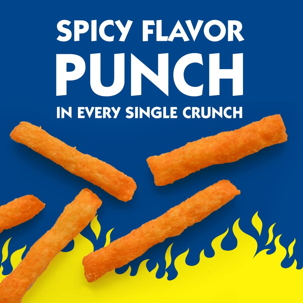 Andy Capp's Hot Fries, 3 Ounce (Pack of 7)