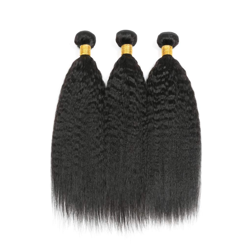 Kinky Straight Human Hair Bundles
