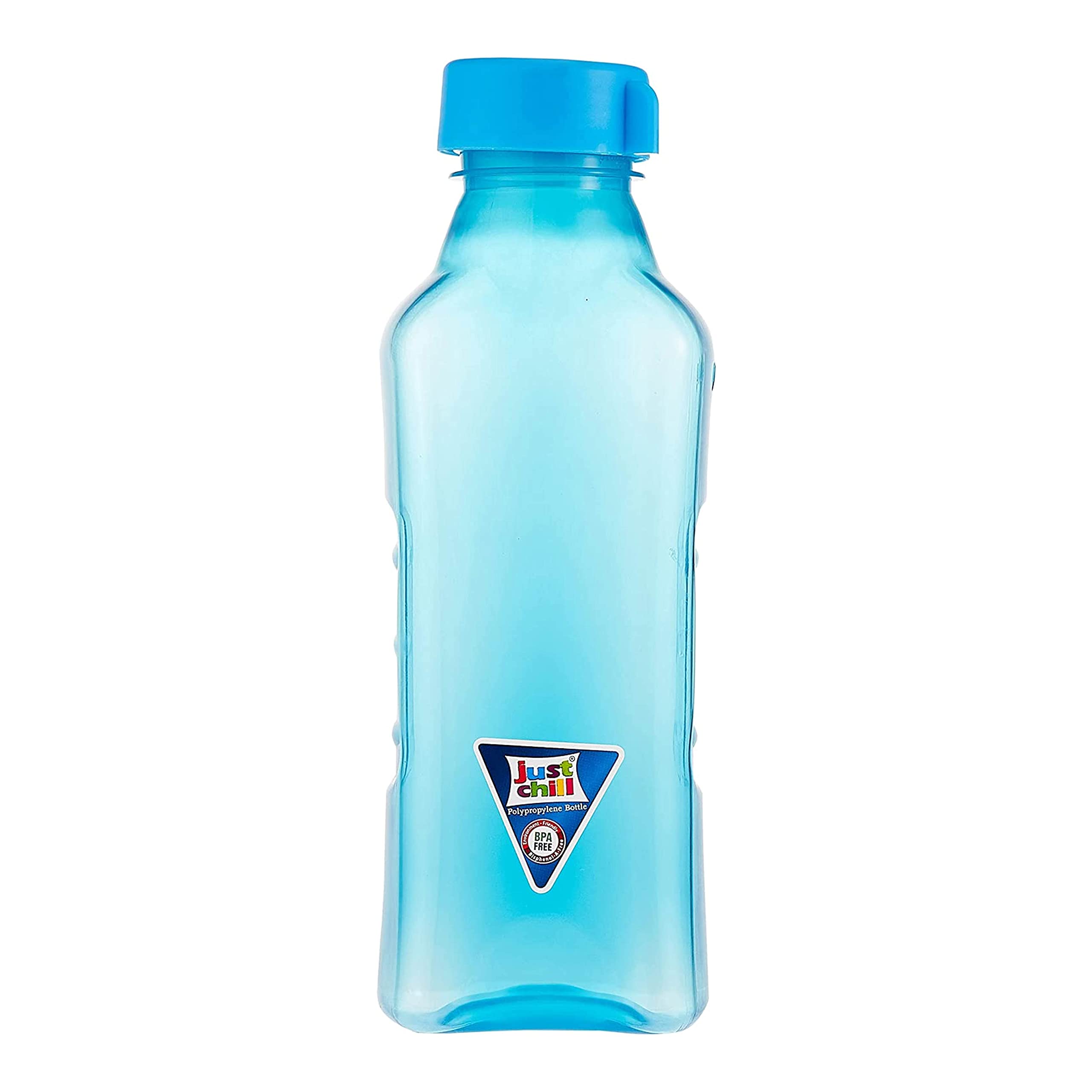 Just Chill Polproylene Body Water Bottle, Ergonomic Design Water Bottles, Food Grade Colors Water Bottles, Easy to Clean