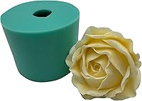 Vista 15 de Molde de Silicona 3D de Flor de Rosa Floreciente para Resina Flor Jabón Vela Haciendo Moldes DIY Molde de Pastel de Boda Decorando con Epoxi Molde