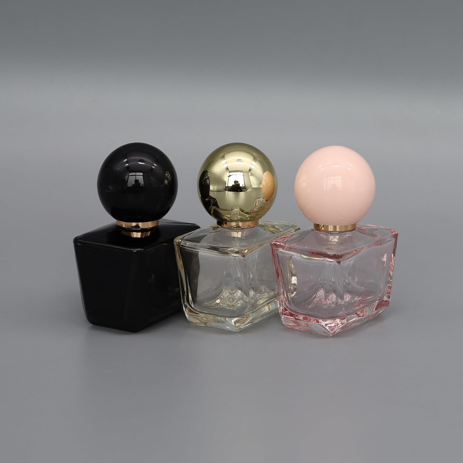 Mini Bottiglie di Profumo da Viaggio, Atomizzatore di Profumo 5 Pezzi 30ML Bottiglia di Profumo di Vetro Portatile da Viaggio Separato Flacone Spray Contenitore Vuoto Riempito Riutilizzabile (Color :