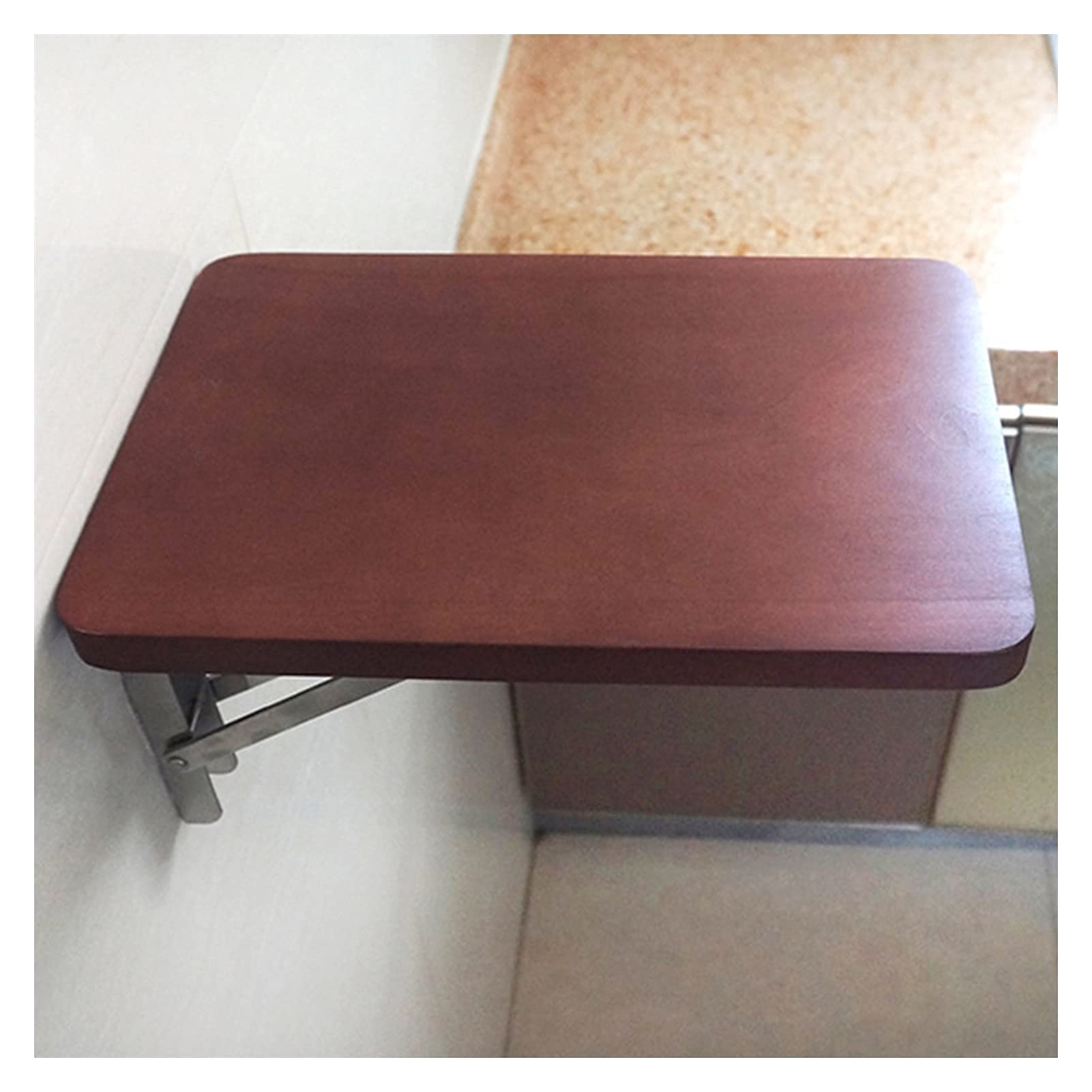 Table à Manger Pliante pour Petit Espace et Bureau Mural Rabattable