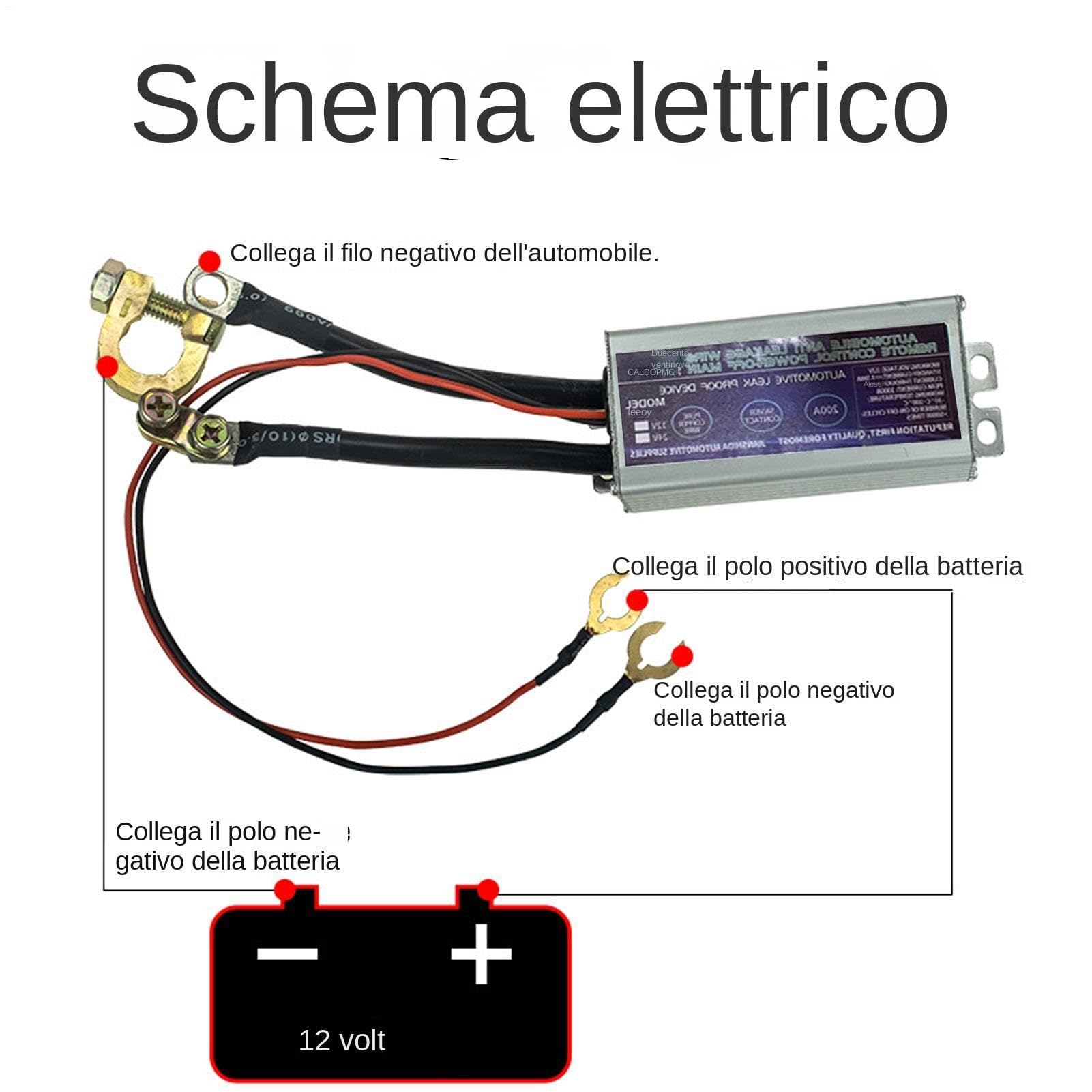 Interrupteurs de sécurité pour batterie dispositif automatique anti-décharge