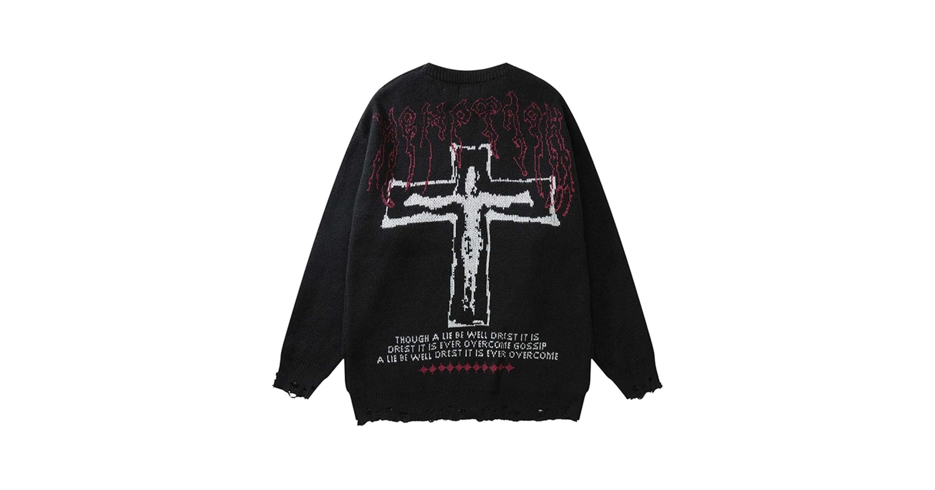 H*o様 【完売品】NKNIT pattern pullover sweat