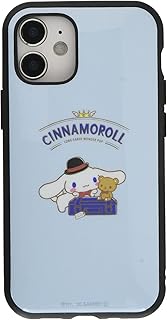 グルマンディーズ サンリオキャラクターズ IIIIfit iPhone12 mini(5.4インチ)対応ケース シナモロール SANG-51CN ライトブルー
