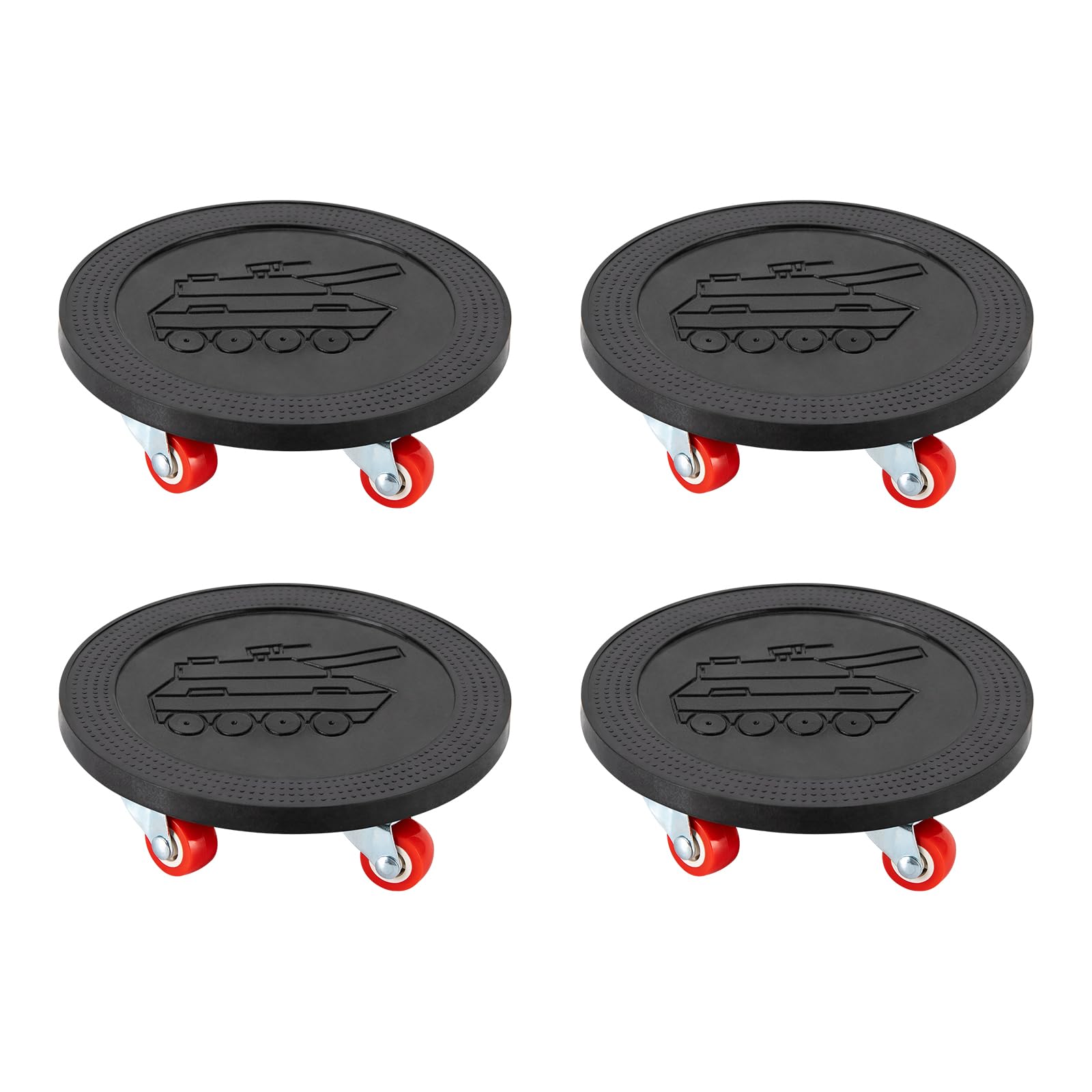 4 ruote per il trasporto di mobili Heavy Duty Casters Furniture Lifter girevole a 360°, capacità di carico 1102 lbs per sollevare e spostare una varietà di carichi pesanti