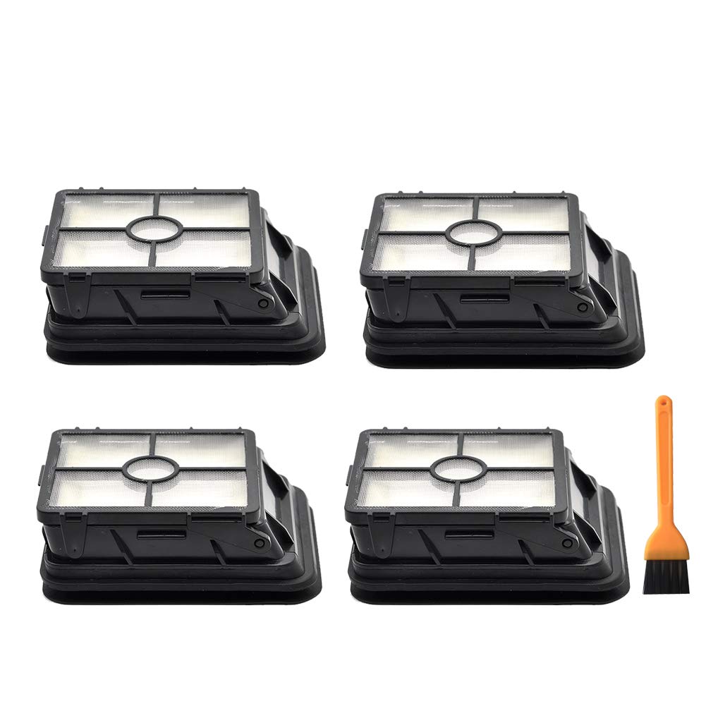 EZ SPARES 4pcs Replacement for 1785 1866 Cross Wave Vacuum Filter, Vacuum Cleaner Hepa Parts,Replaces Part # 1608684,for Multi-Surface Cleaner Series 1785