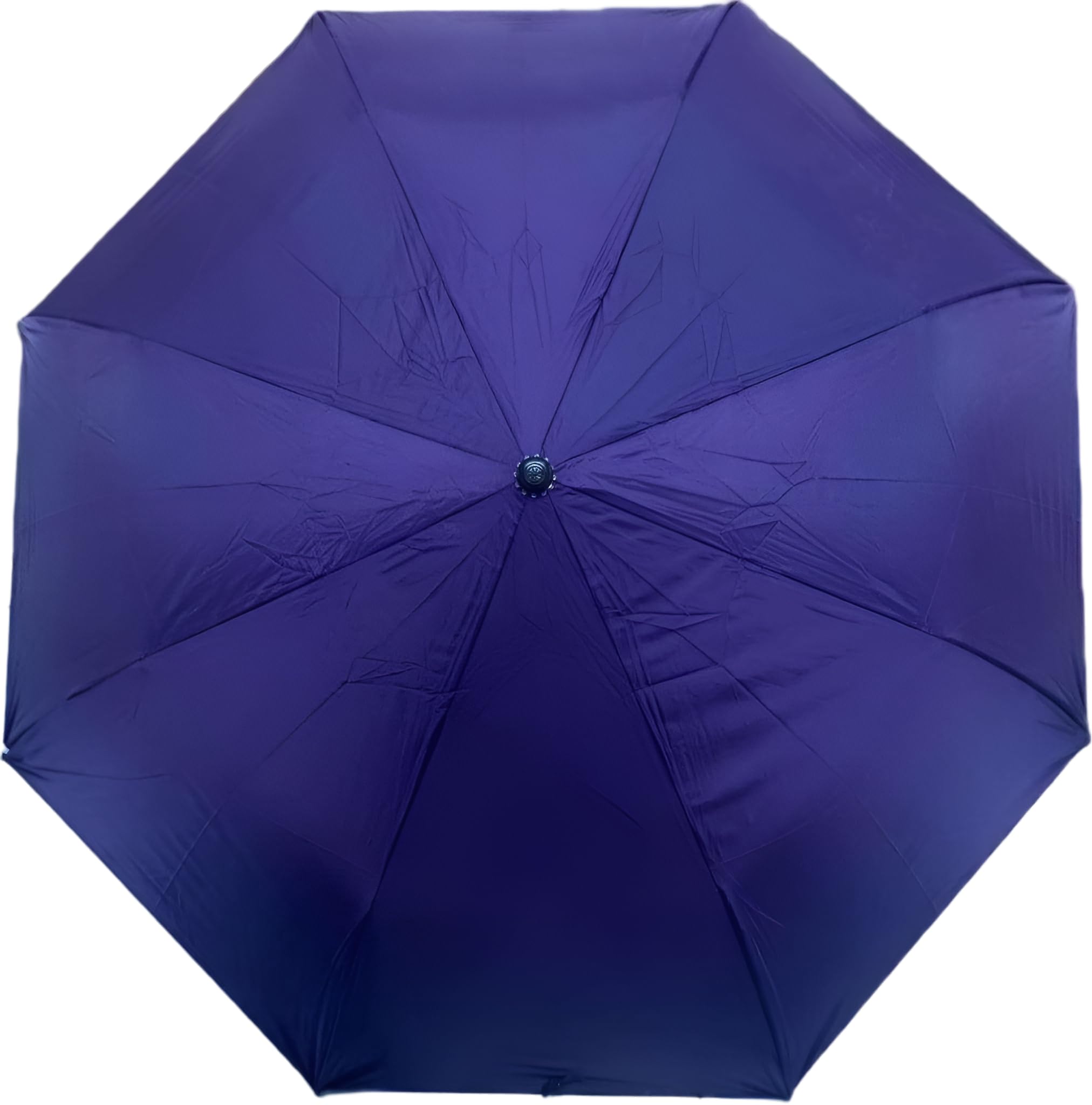 Happy Unisex 2 Fold Travel Umbrella 28 Inch Mono Silver Premium with UV & Rain Protection | Windproof Teflon Coated Auto Open | With Travel Cover | Portable Folding Umbrella for Men & Women-image-45