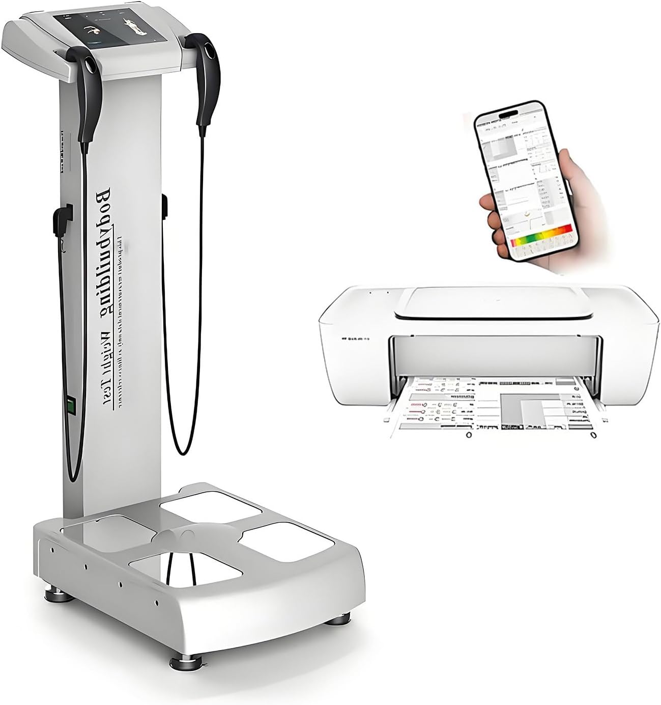 Smart Full Body Composition Analyzer Scale - Full Body Digital Scale, BMI Measurement Tool, Body Fat Analyzer, Muscle Mass Inbody Scale