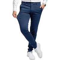 Performance Pants Pantaloni Uomo Estivi Chino Elasticizzati Slim Fit Casual