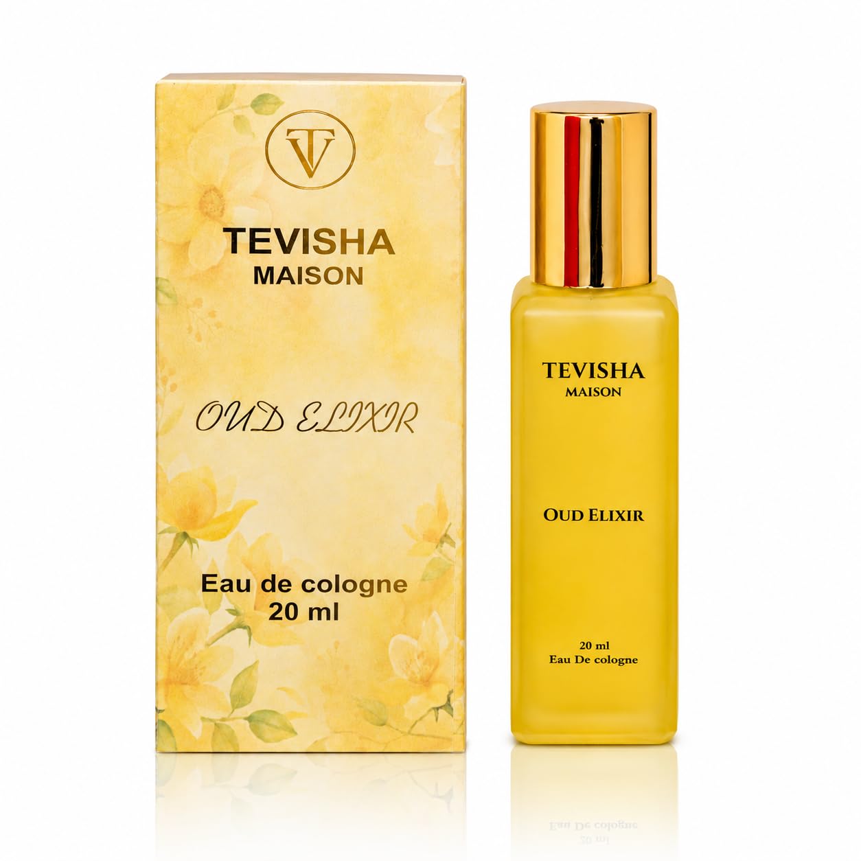 Eau De Cologne for Women, Floral Fresh Fragrance, Long Lasting Perfume Spray, Everyday Wear Scent, 20 ml | (OUD ELIXIR)