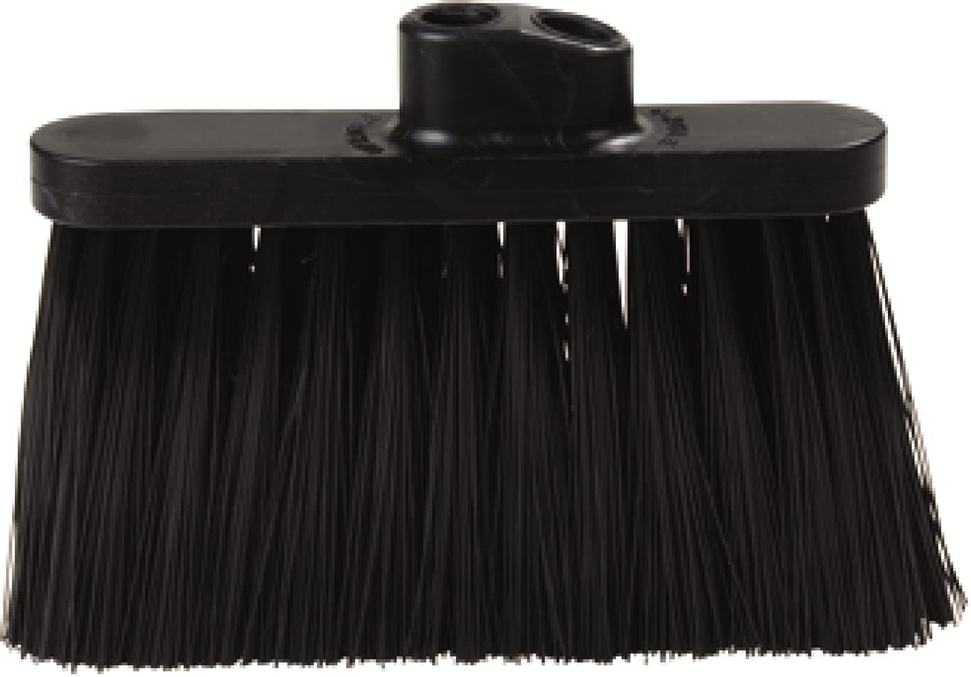 Carlisle 3685403 Flo-Pac Duo barrido Stiff filamento luz industrial cabeza de cepillo, cerdas de polipropileno, 11 "11") X ancho cerdas, 7 "Longitud total, negro (Pack de 12)