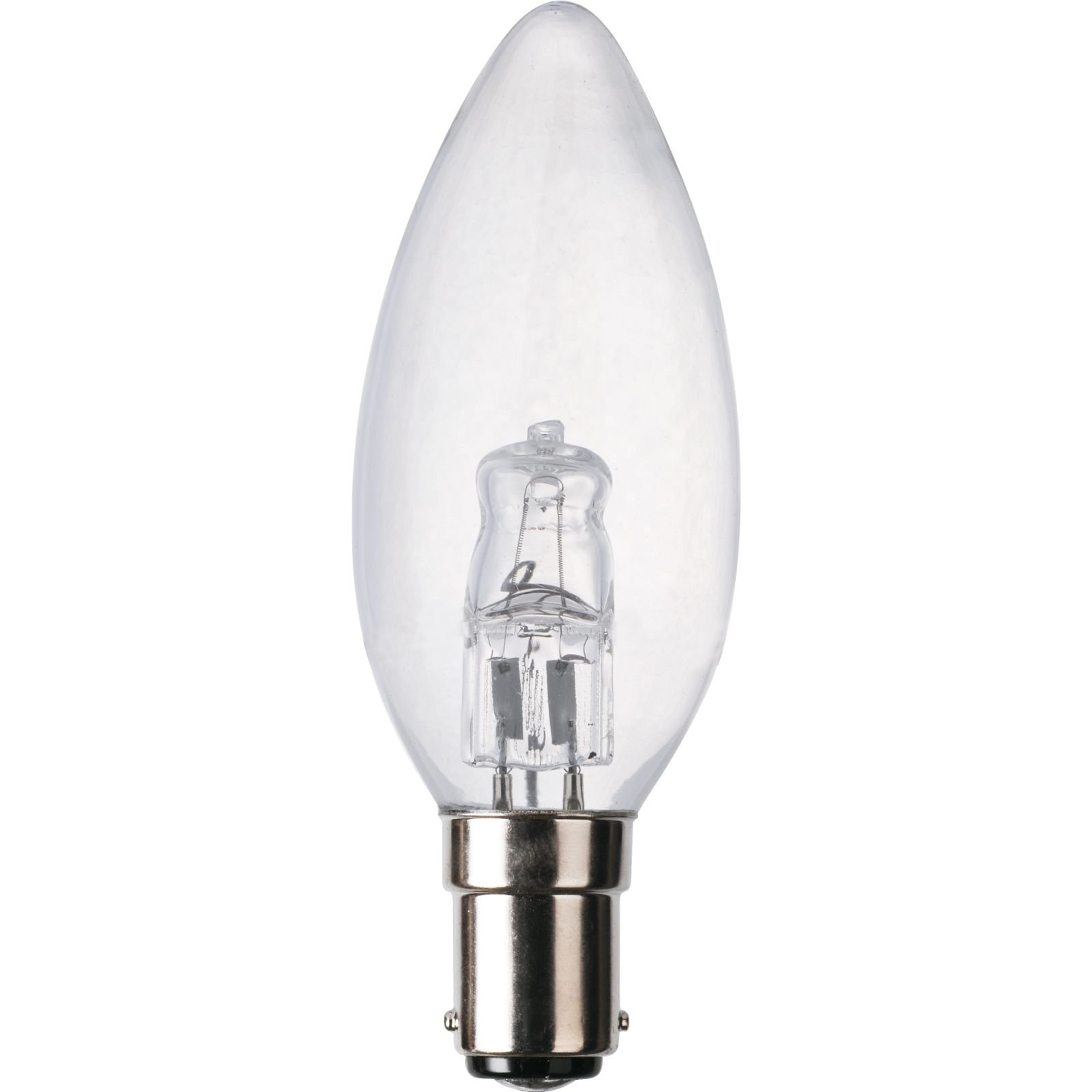 Tcp Clear 3Pack 42W Sbc Eco Halogen Saver Candle Lamp Bulb Small Bayonet B15 42W 240V 630 Lumens Warm White