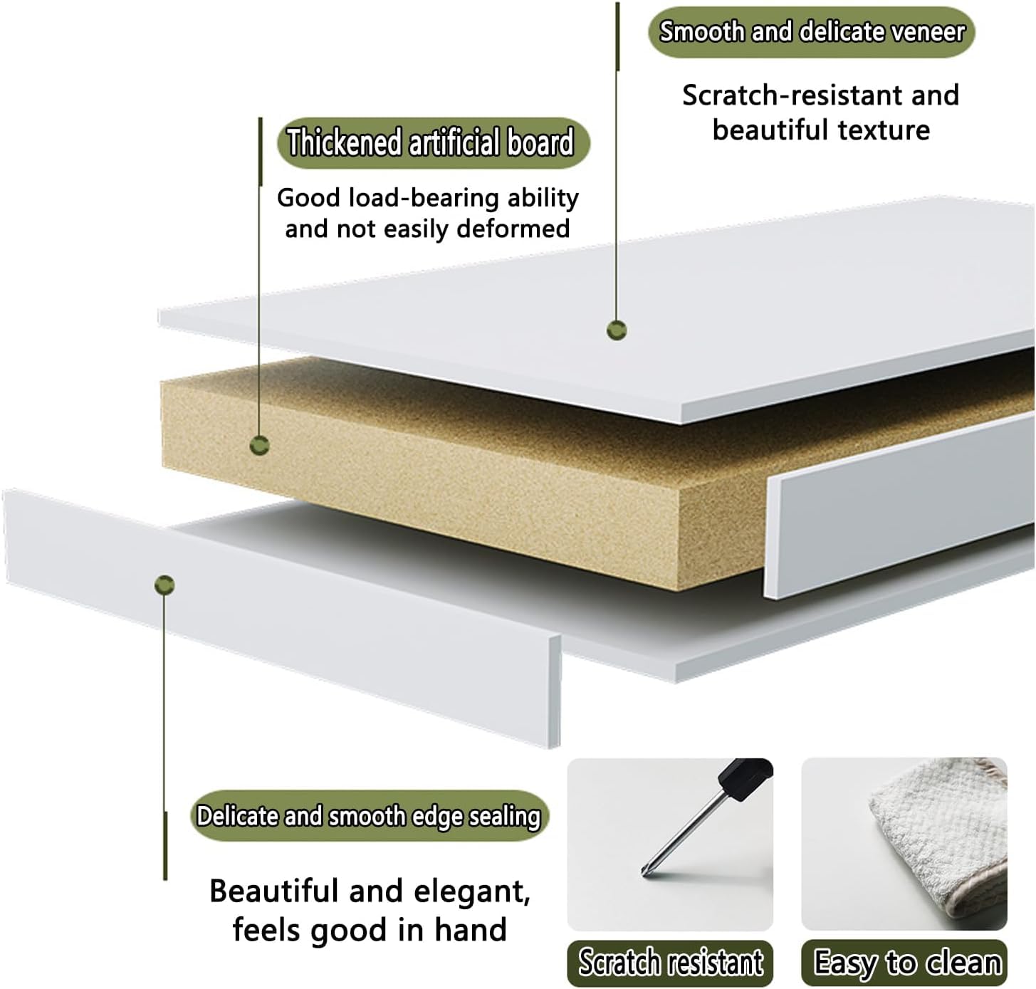 Table de lit à roulettes réglable avec roulettes pour la maison, l'hôpital et le travail de relaxation quotidien (couleur : blanc)