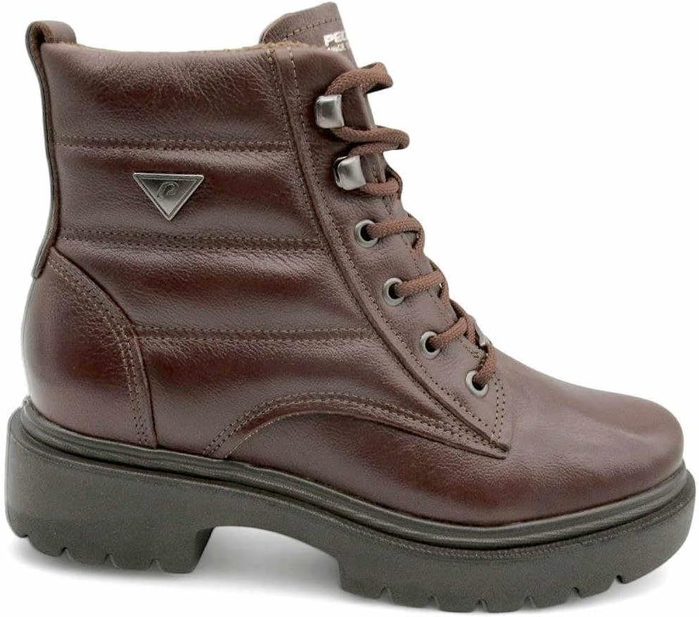 Bota Coturno Pegada Tratorada em Couro 282402