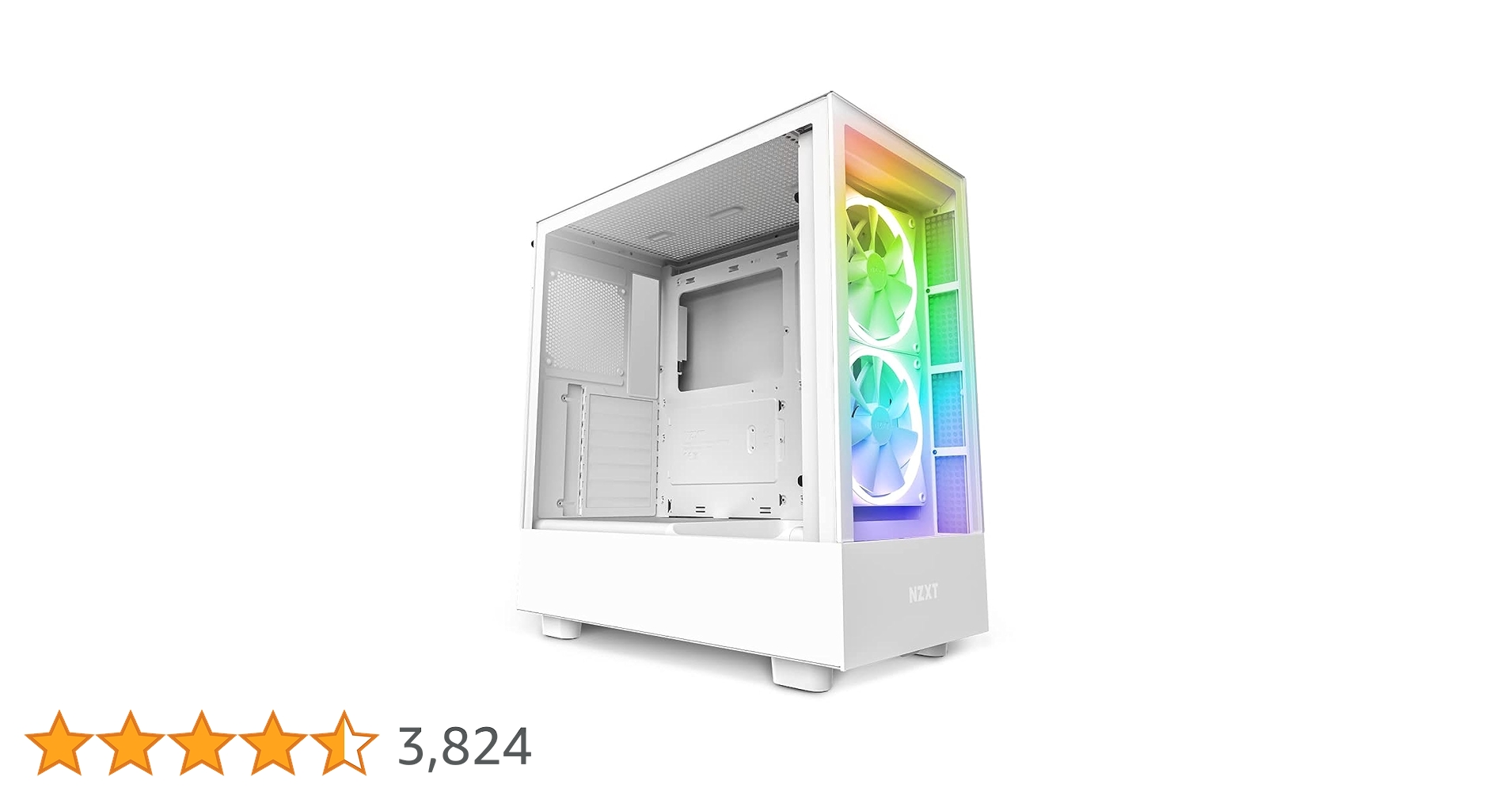 NZXT H5 ELITE PCケース ホワイト CC-H51EW-0 H5 Elite | プレミアムゲーミングPCケース | NZXT