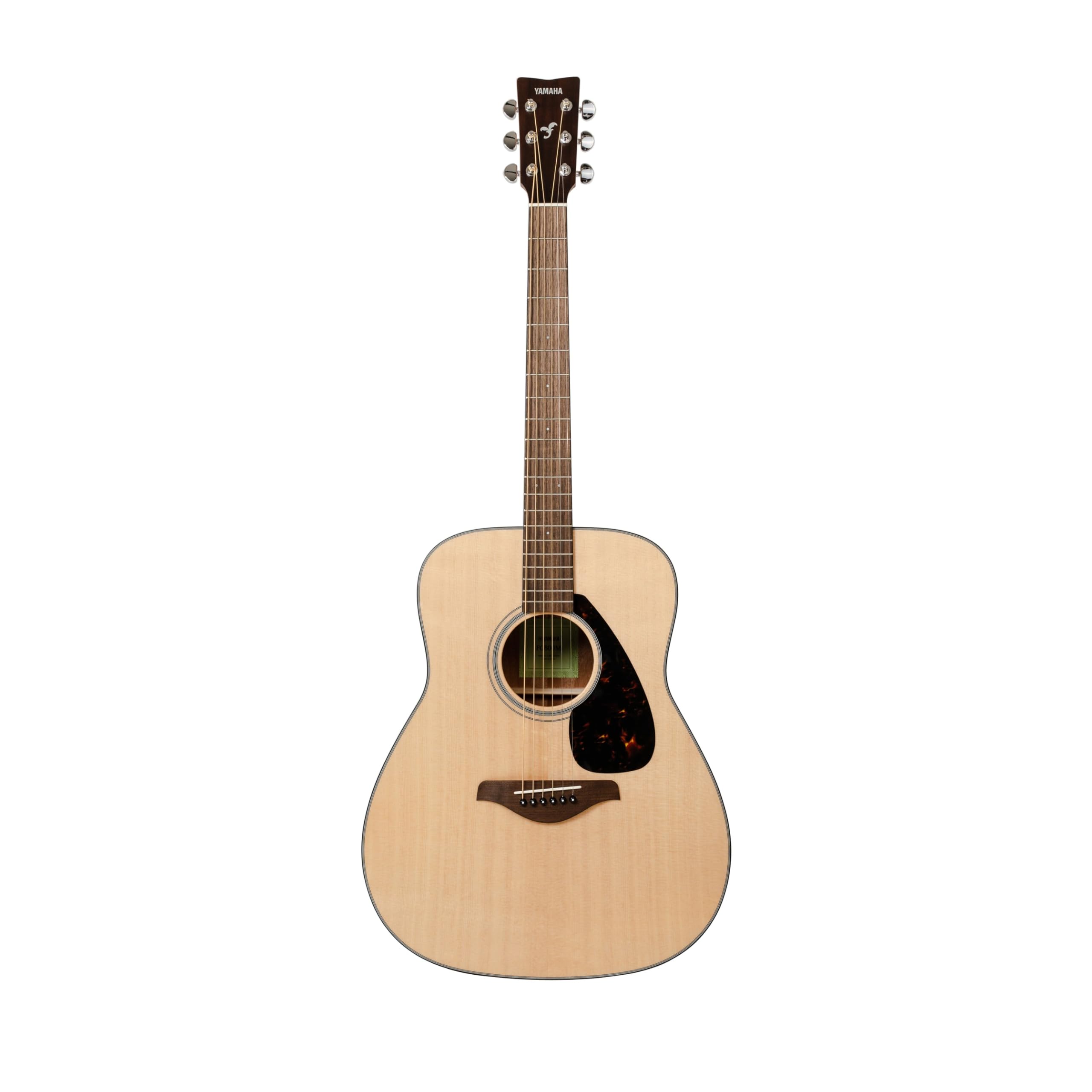 Yamaha FG800M the iconic beginner's acoustic guitar with an authentic sound for adults and teenagers, 4/4 wooden guitar in matt natural, Voucher for 2 Online lessons from Yamaha Music School