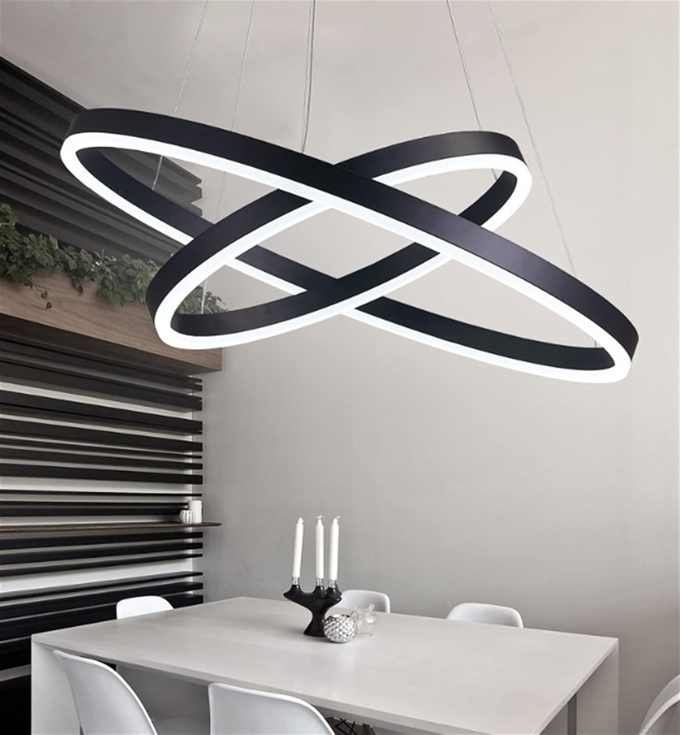Lampe Suspendue Moderne pour Grand Escalier Entrée et Plafond Haut