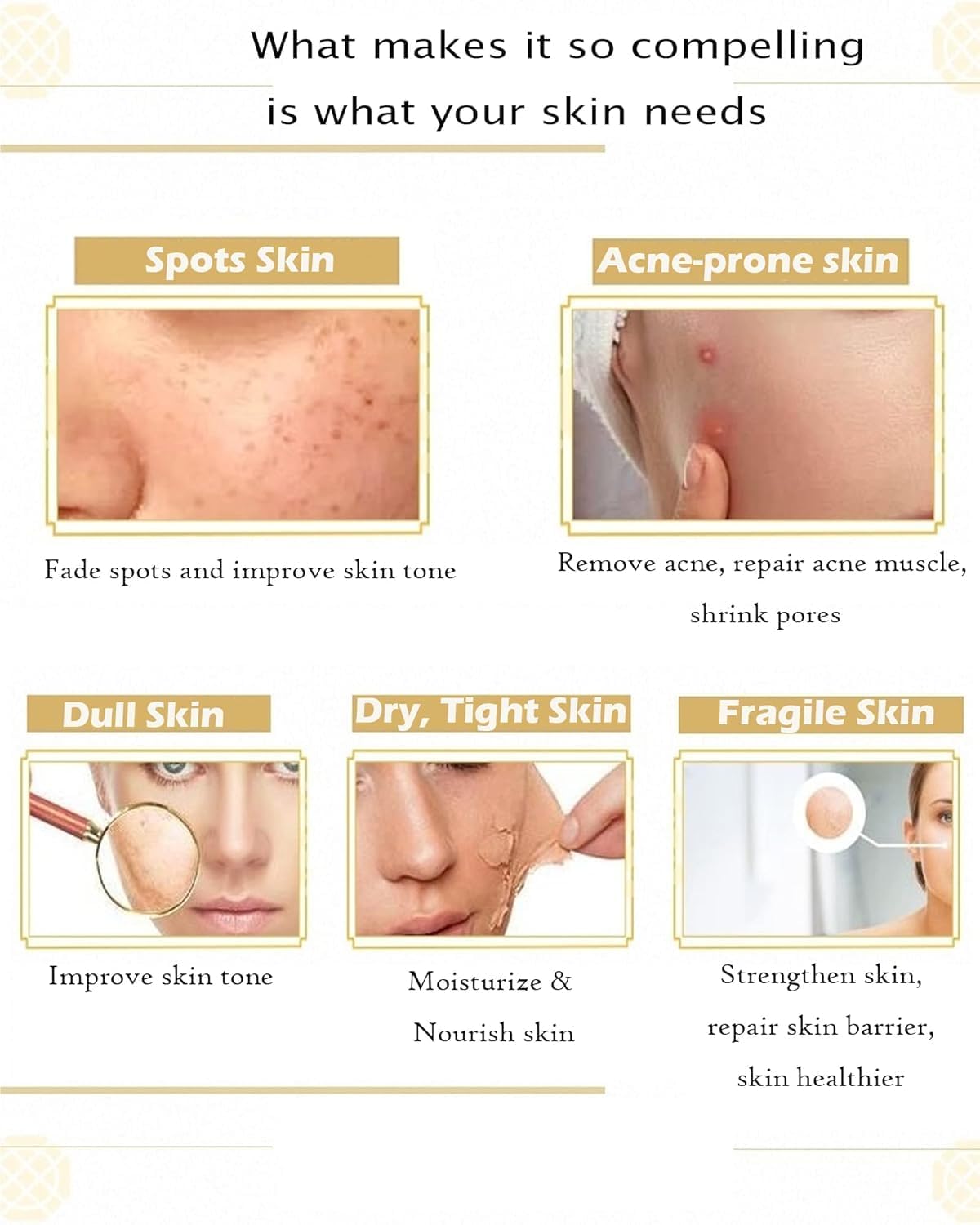 Amazon.com: Season Kiss Pearl Cream Skin Care Face Cream(4PCS