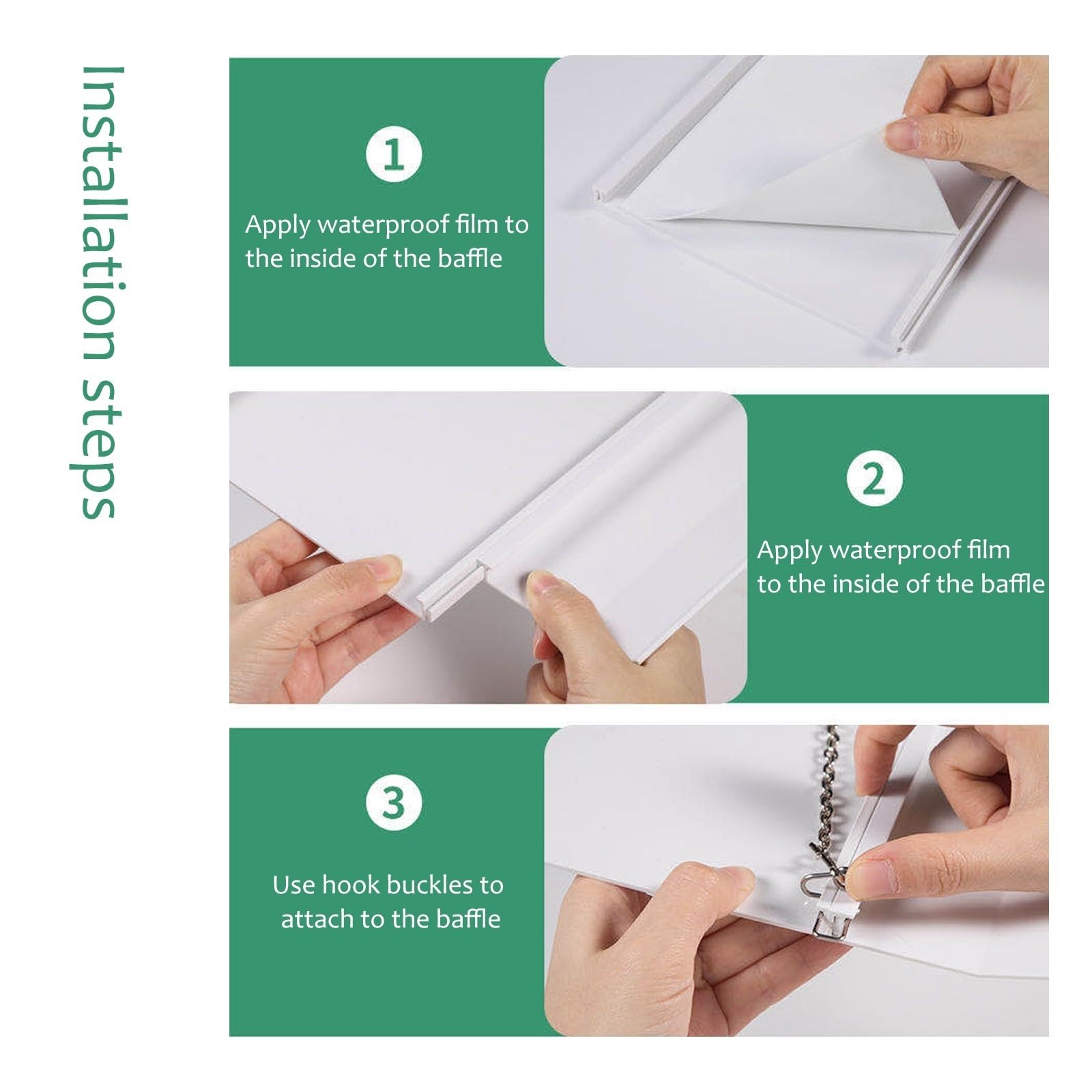 Deflettore del Condizionatore D'Aria for Aria Condizionata Centralizzata a Soffitto Inclinazione Regolabile Installazione Facile Impedisce All'Aria Fredda di Soffiare Dritta(Bianco)(60x60cm)