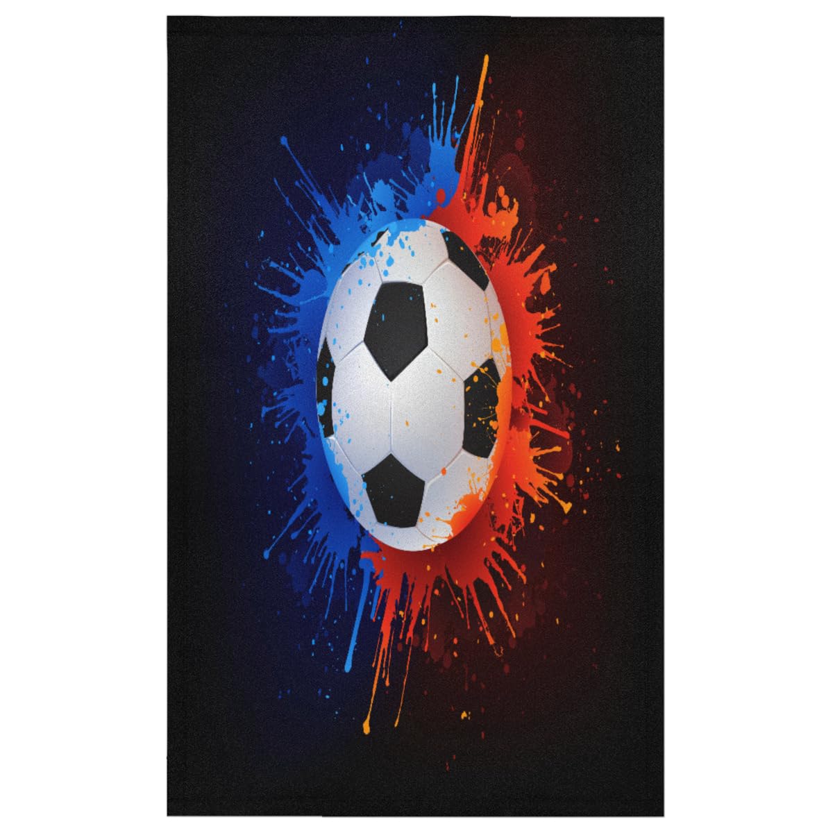Preboun Fußball-Geschirrtücher – 4er Set, 60x40 Cm, Saugstarke Mikrofaser, Mit Fußball-Motiv Für Küche & Deko