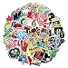 100 Cool Skateboard Fashion Stickers for Suitcase Skateboard Laptop Luggage Fridge Phone Car Styling DIY Decal Waterproof