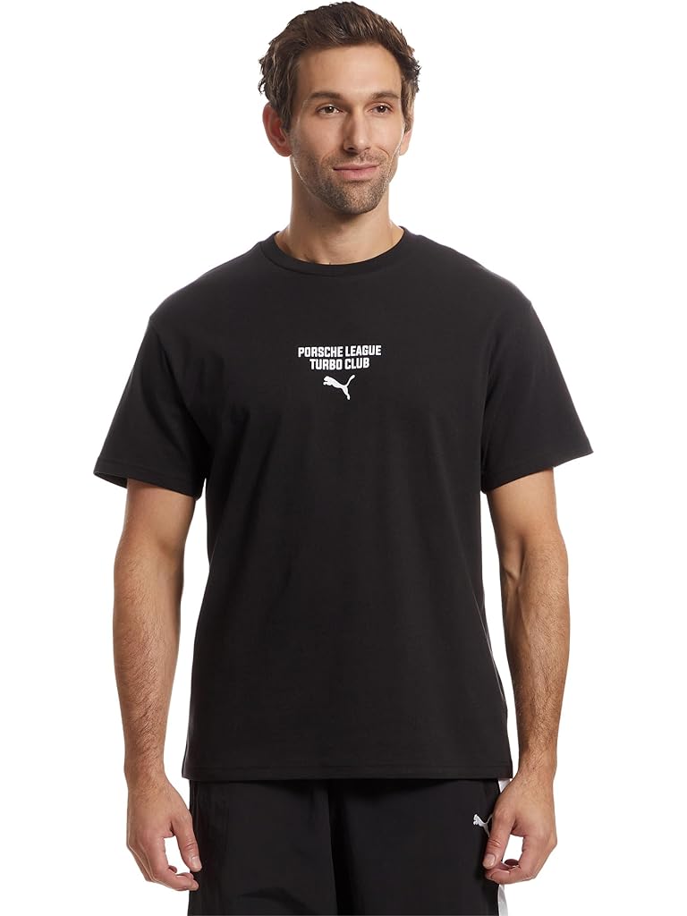 Black PUMA Porsche Legacy Graphic T-Shirt