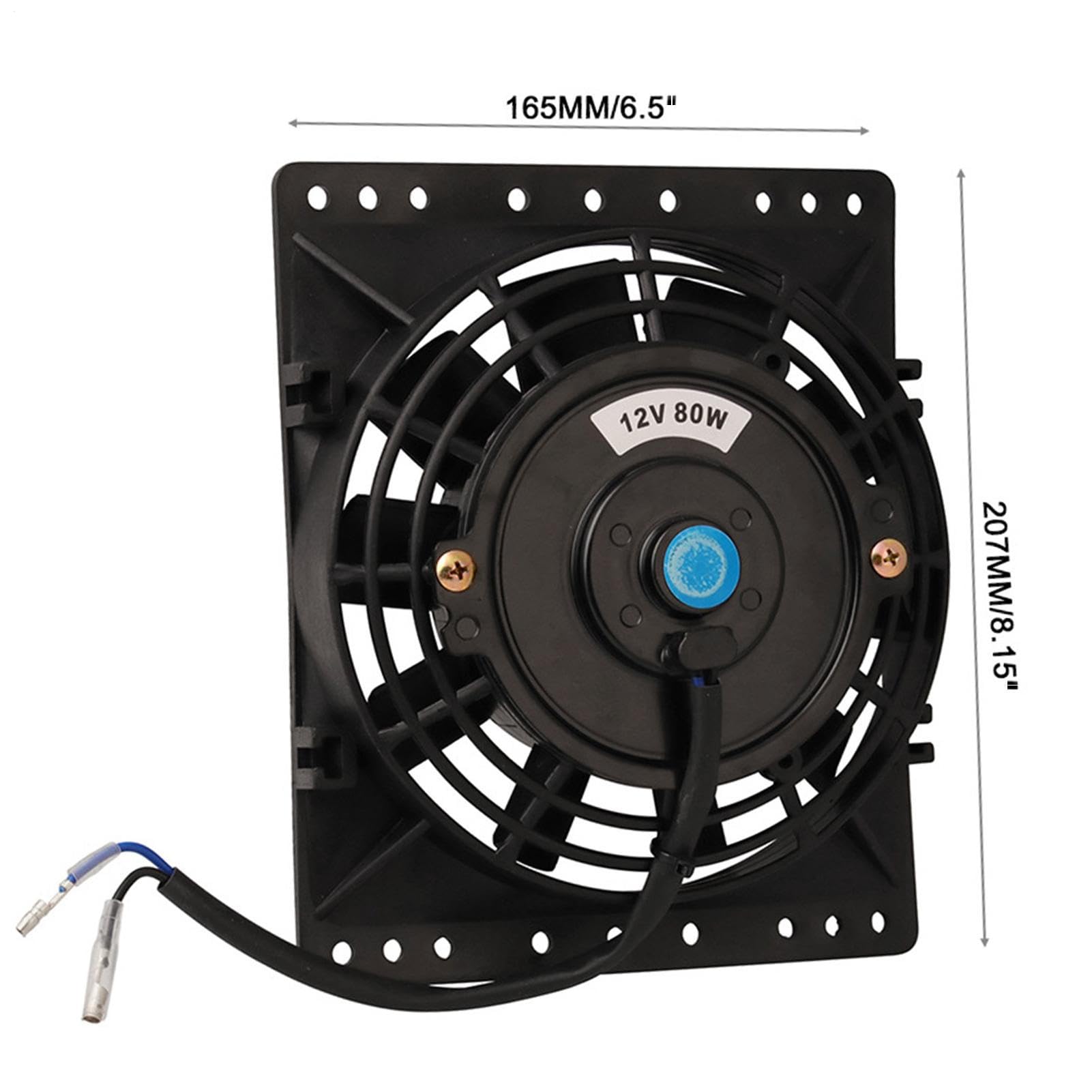 Ventilador De Refrigeración Eléctrica Universal De 6 Pulgadas