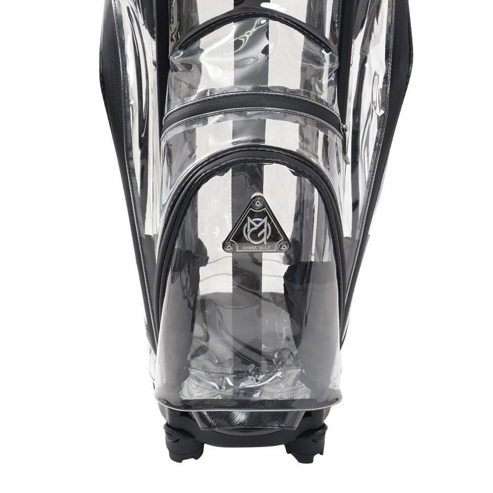 未使用 OMNiX オムニクス キャディバッグ クリア Amazon | OMNIX オムニクス Clear CADDIE BAG クリアー キャディ