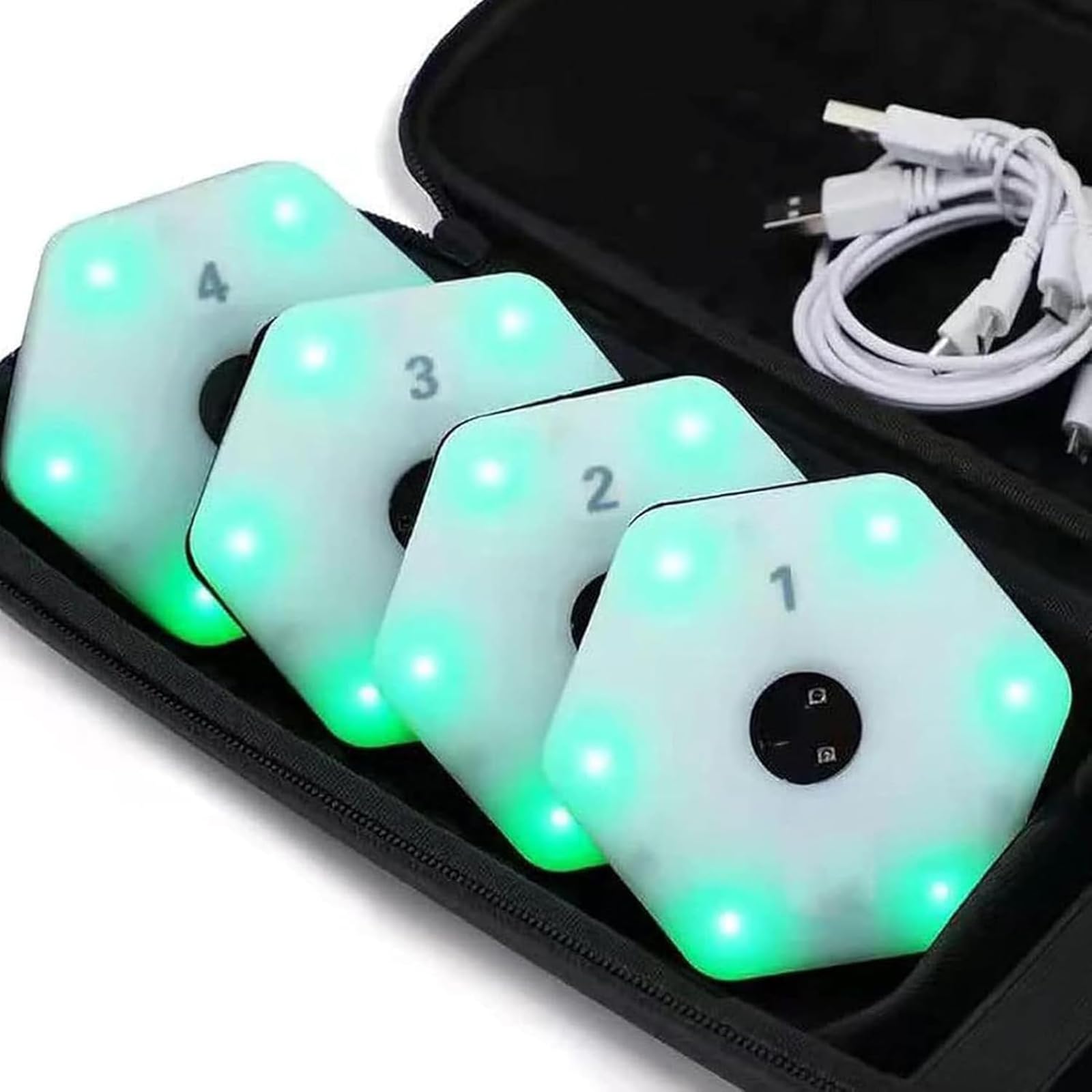 Reaktionstraining Lichter, Agile Sports Lights Trainer, App Konnektivität Geschwindigkeit Agility Training Lichter, Für Trainer-Sporttests, des Flash-Reflex-Trainingssystems