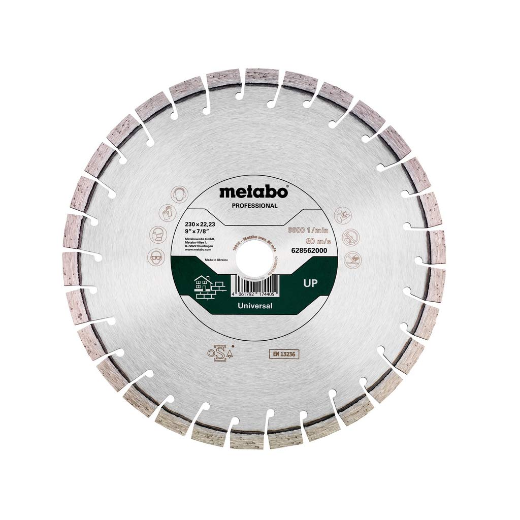 Disco de cortar de diamante 230x22,23mm, "UP", Universal "professional" (628562000)