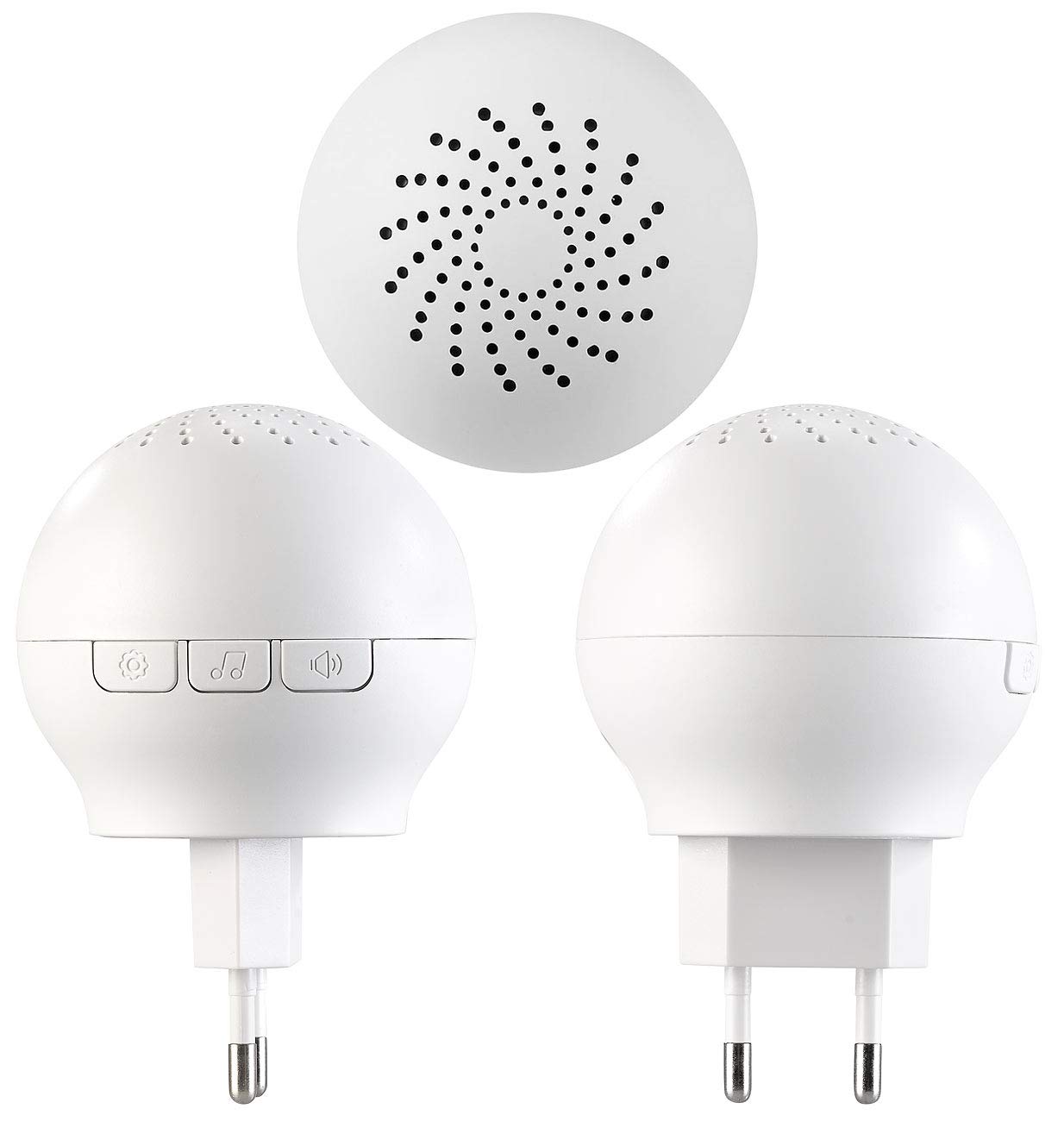 VisorTech Alarmanlage WLAN: 8-teiliges Funk-WLAN-Alarmsystem für Funk-Geräte an App Elesion (Alarm-Anlagen, Funk-Alarmanlagen-Set, Fenstersensor)