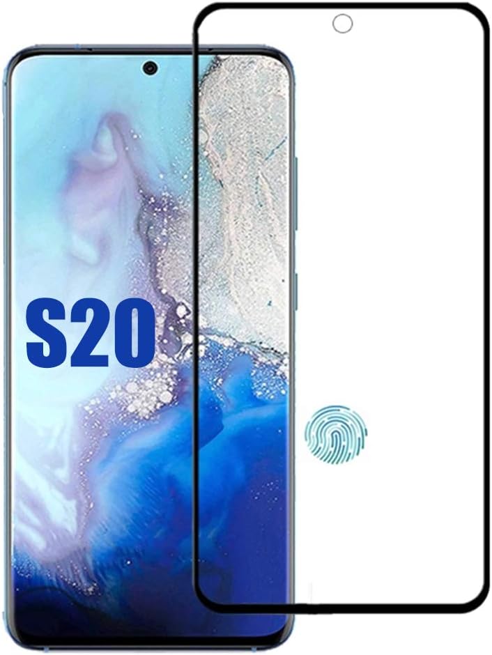Galaxy S20 Tempered Glass Screen Protector - S20 Screen Protector Glass - Galaxy S20 Fingerprint Screen Protector For Samsung Galaxy S11 (s20 Clear)