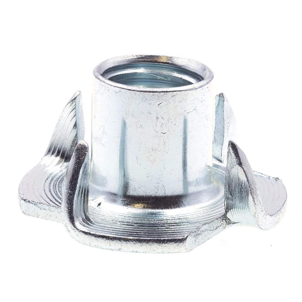 Prime-Line 9078904 T-Nut, 4-zębatka metryczna, M10-1,50, stal ocynkowana, opakowanie 10 sztuk
