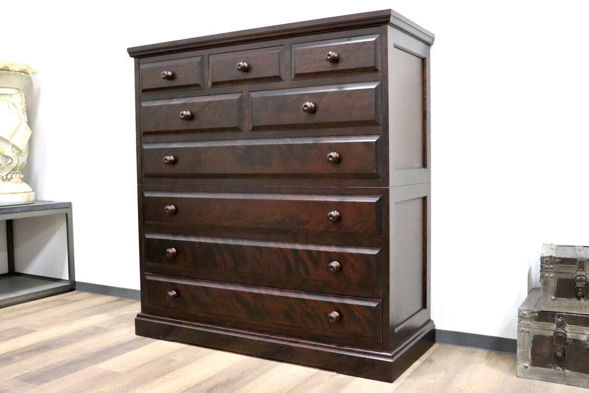 GMHH449A○北海道民芸家具 6段チェスト チェスト 整理箪笥 整理タンス チェスト 6段 北海道民芸家具 整理タンス 箪笥 チェスト 収納 和家具