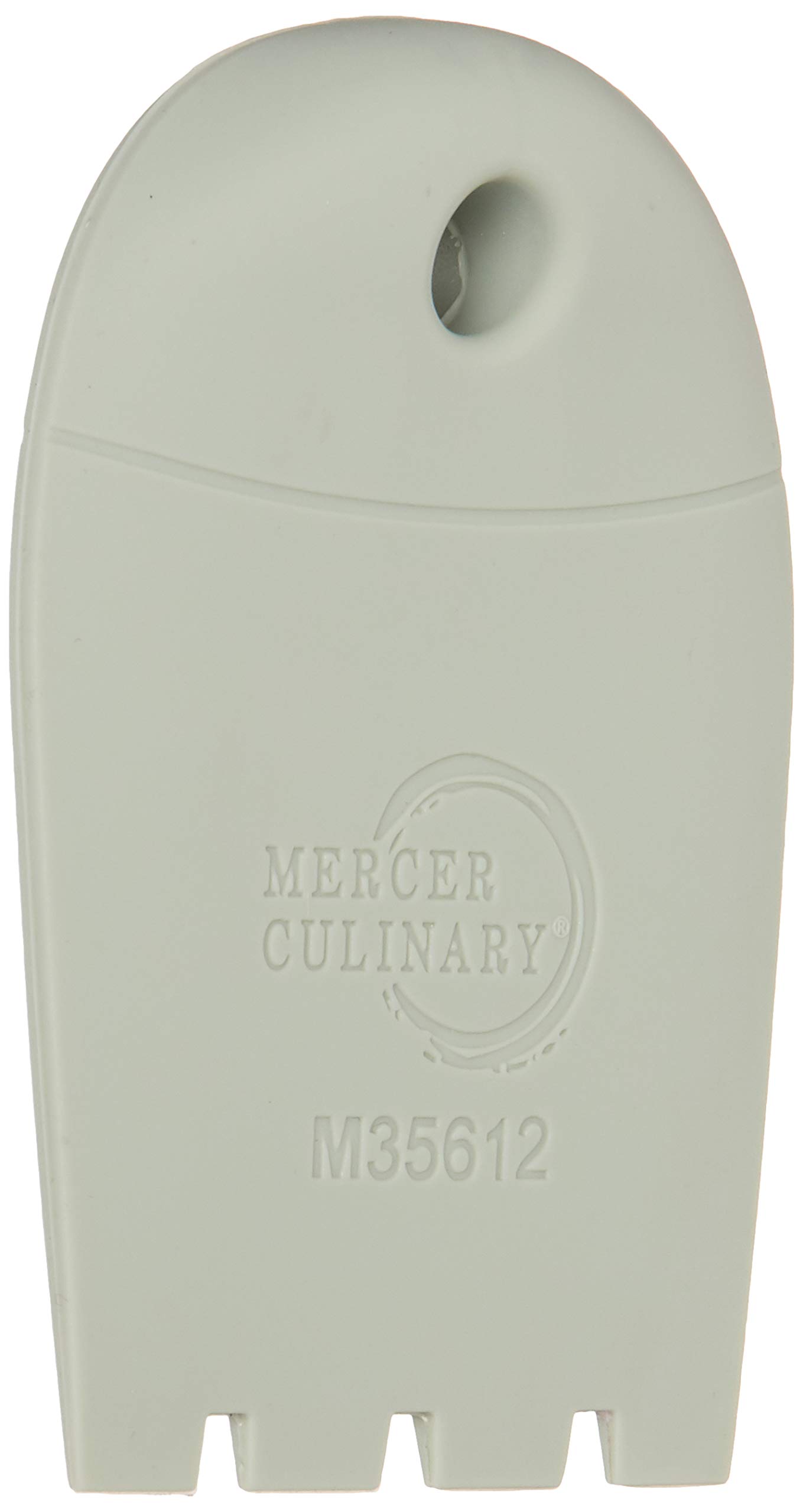 Mercer Culinary Silicone Square Notch Plating Wedge, 4mm, 3 gaps