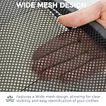 BAGAIL 4 Set/6 Set/8 Set Compression Packing Cubes Travel Accessories Expandable Packing Organizers (Half Mesh, 6-Black) - Image 5