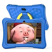 PRITOM Tablet per bambini 7 pollici Android 11, 2 GB RAM 32 GB ROM BT WiFi Doppia