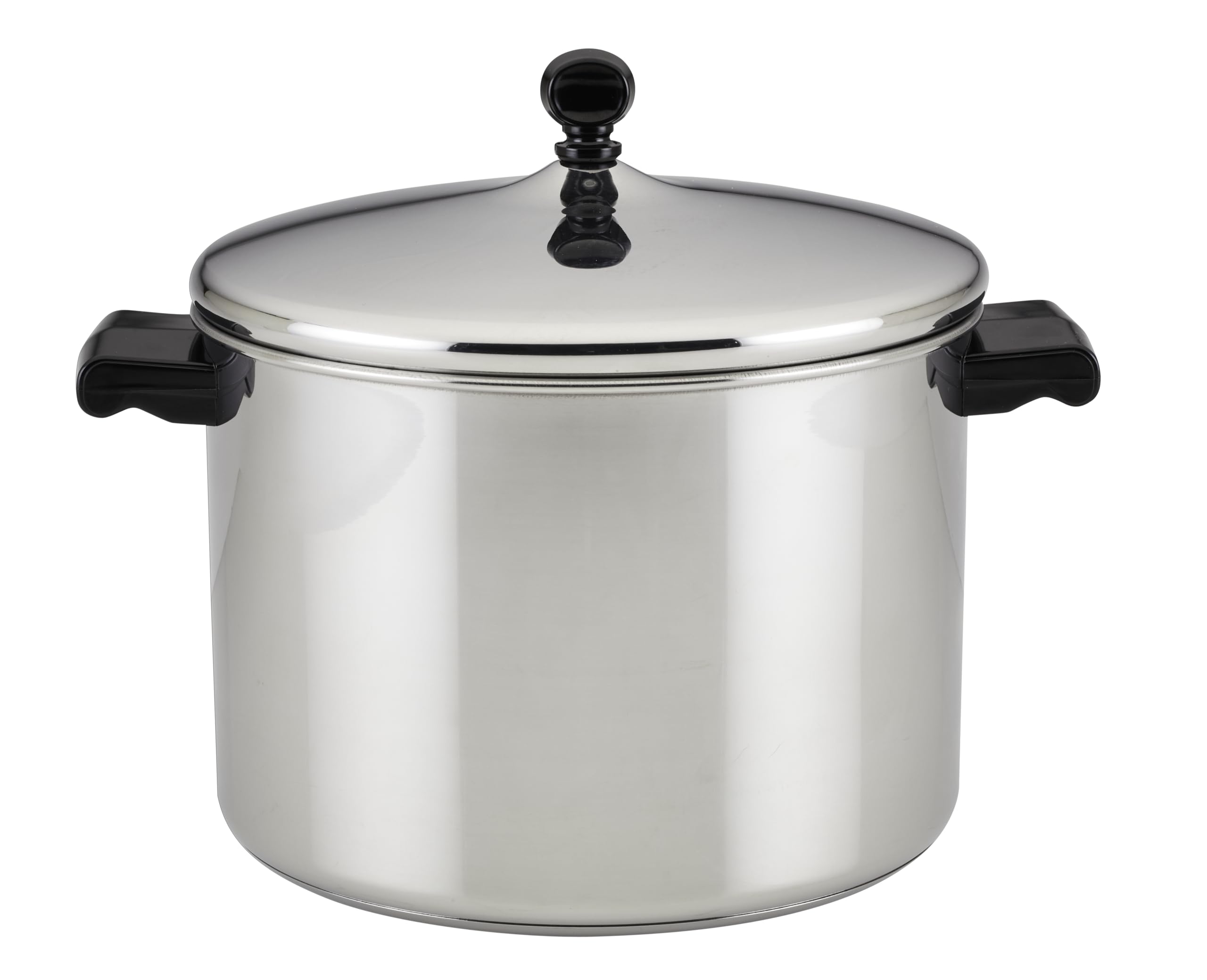 Farberware Classic Stainless Steel 8-Quart Stockpot with Lid, Stainless Steel Pot with Lid, Silver