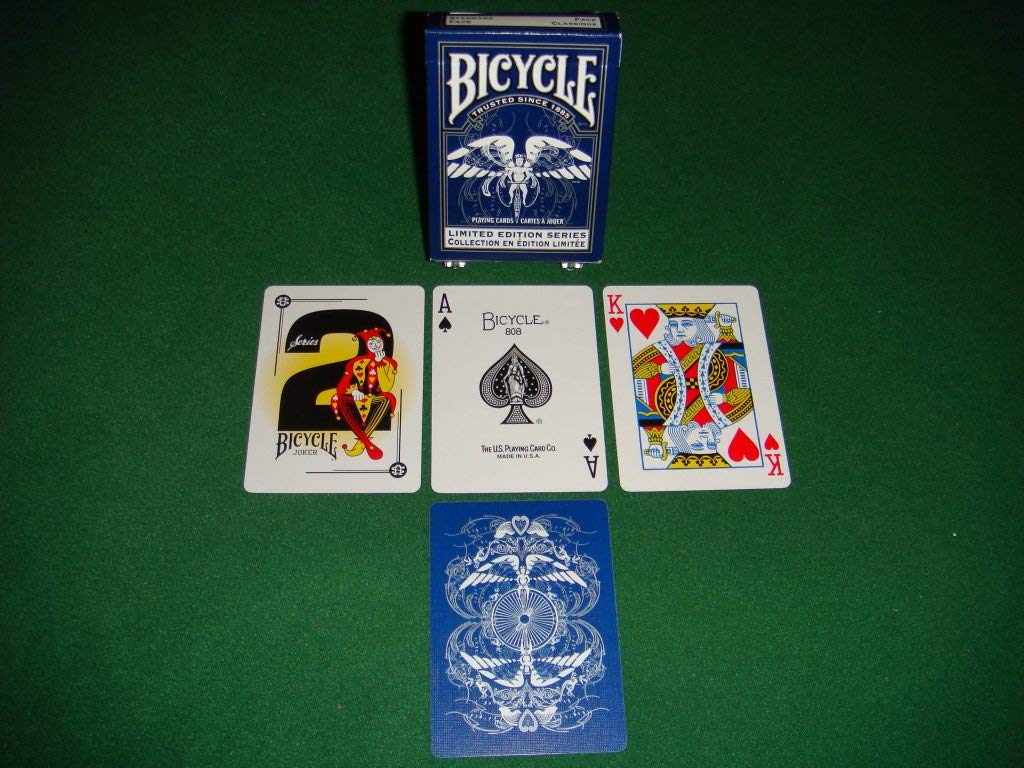 bicycle playing cards limited edition series Bicycle Limited Edition Series #2 (Blue) Playing Cards – Card-Addiction.com main image 1