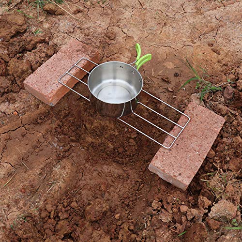 Grade para churrasco, grade para churrasco, grade de cozinha para acampamento Fácil de transportar b