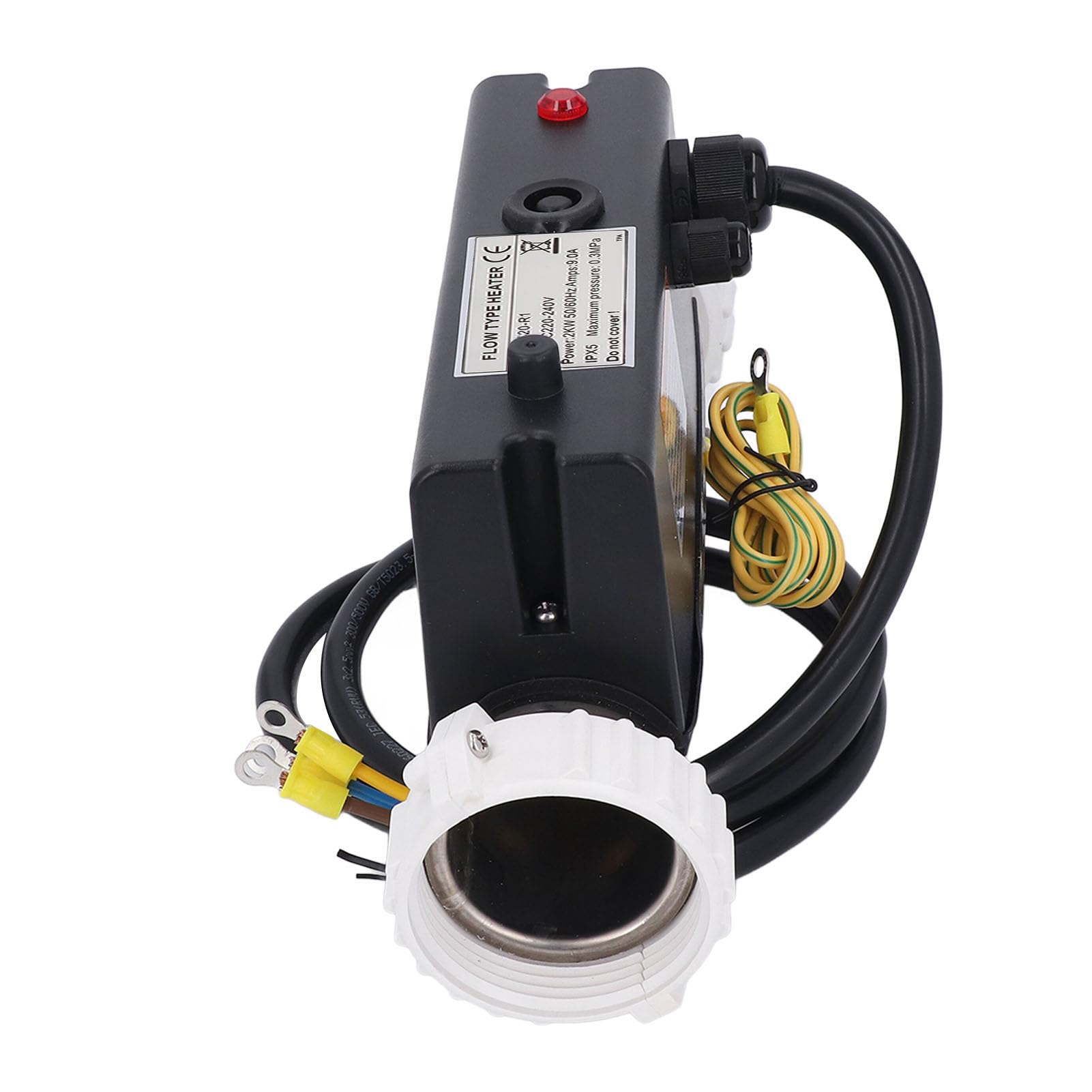 Chauffage de Piscine Thermostat de Chauffage électrique Thermostat avec ContrôLe de la Température Auto-Chauffage pour Baignoire Spa Piscine Câblée 3KW l'arrêt. Le Bain à Remous du de la à